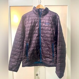 Patagonia Nano Puff Jacket Obsidian Plum Medium